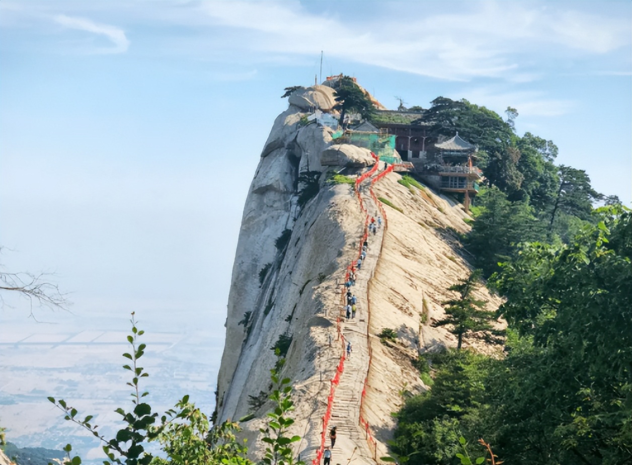 金庸笔下华山景点,中国名山华山风景区