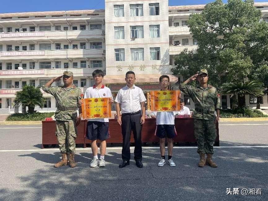 衡阳县五中：开学第一课军训淬青春