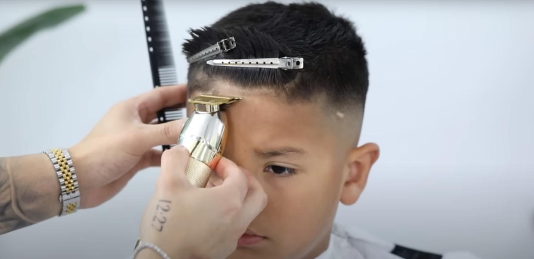 专业理发初学者初步教程,电推子理发教程