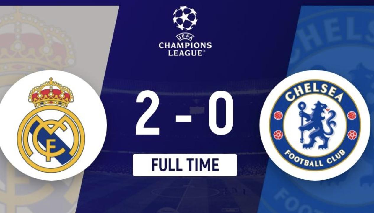 皇马2比0切尔西进球是谁,皇马2-0切尔西进4强