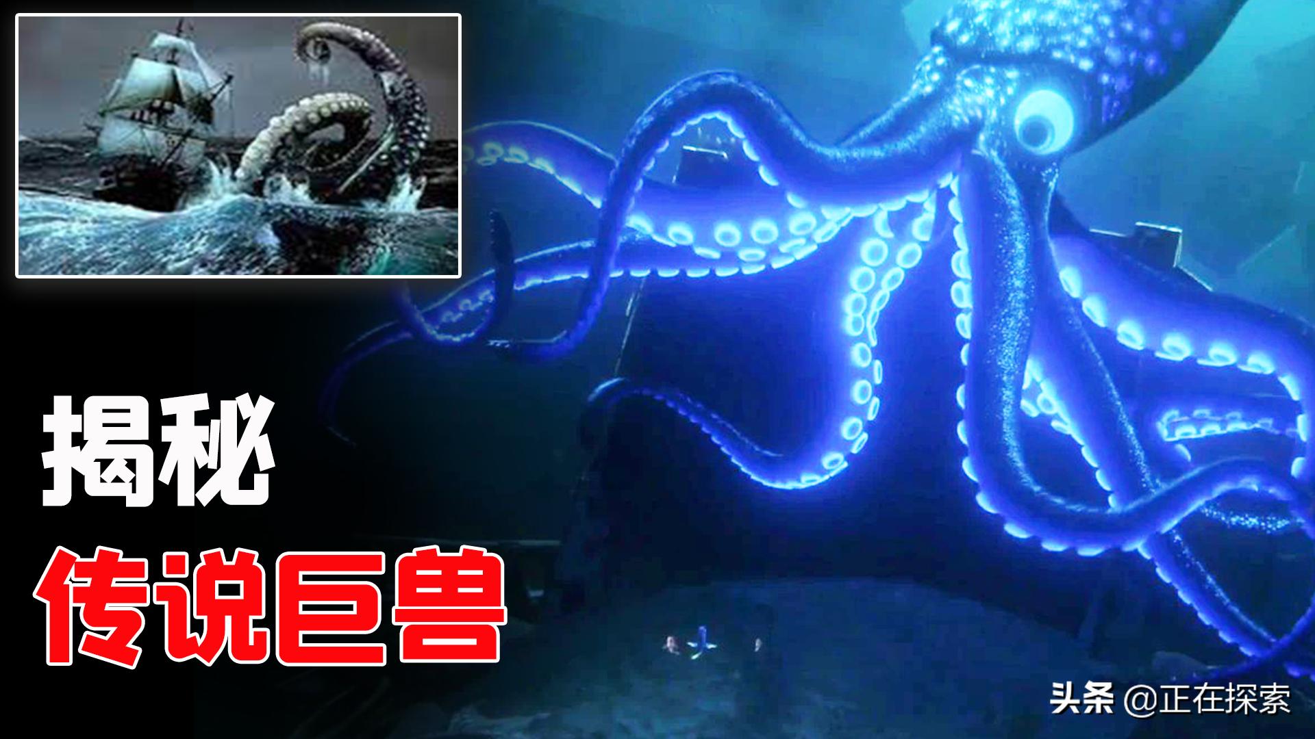 海底的深海巨兽究竟有多可怕,真实存在过的深海巨兽