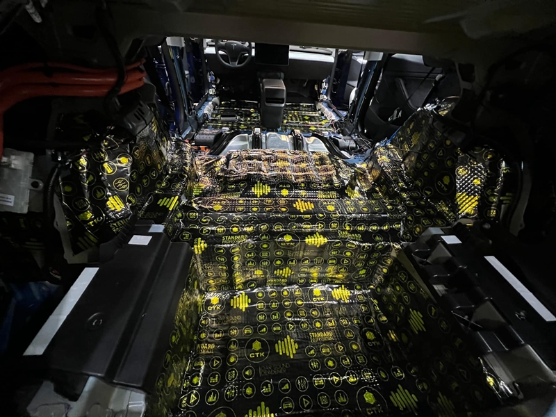 成都特斯拉model3隔音降噪,特斯拉model3全车隔音案例