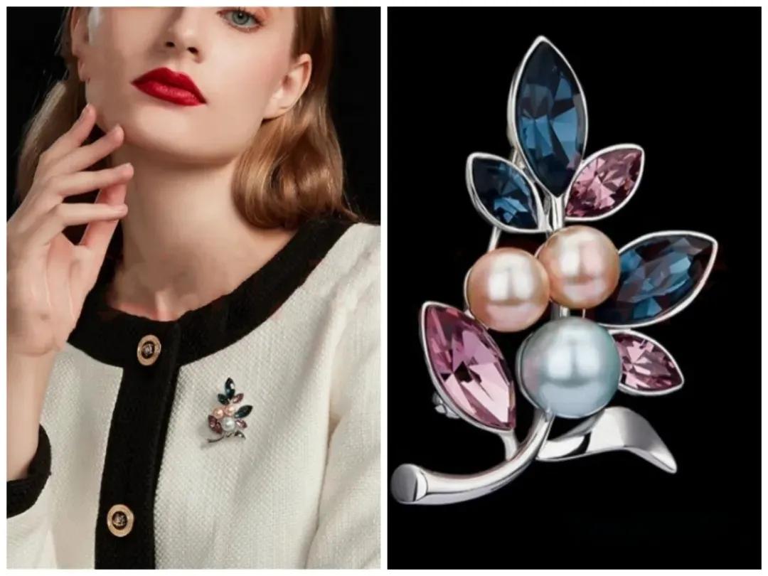 珠宝胸针款式图片,胸针时尚潮流感十足