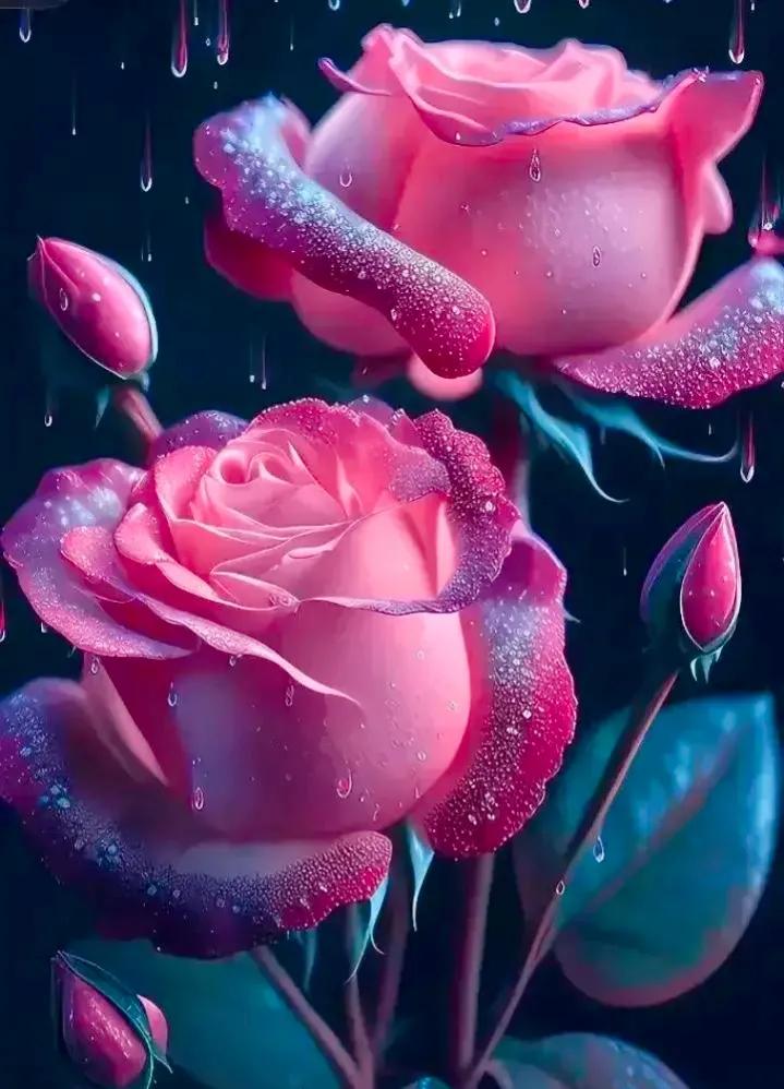 花朵盛开绚丽多彩让人赏心悦目,多姿多彩的花令人心情愉悦