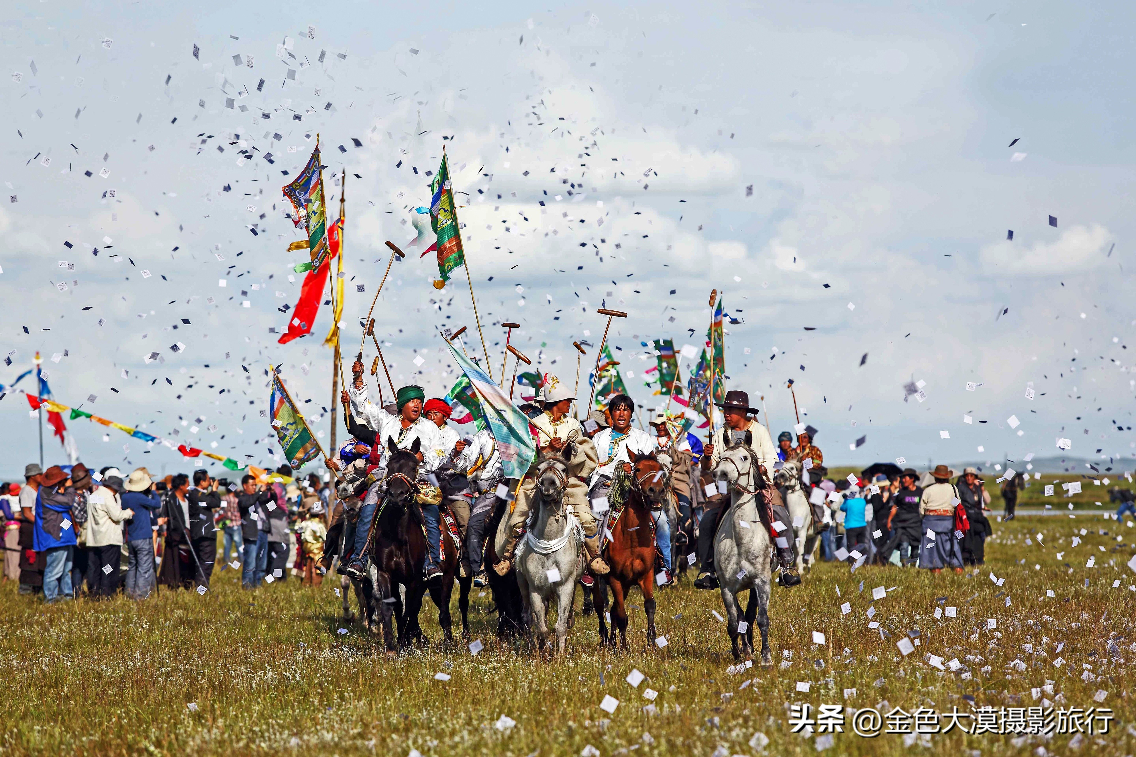甘南之行第十一站河曲马场,甘南河曲马场视频