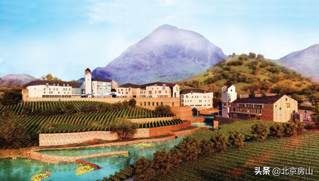 穿梭于各个酒庄参观品酒之旅,夏日房山