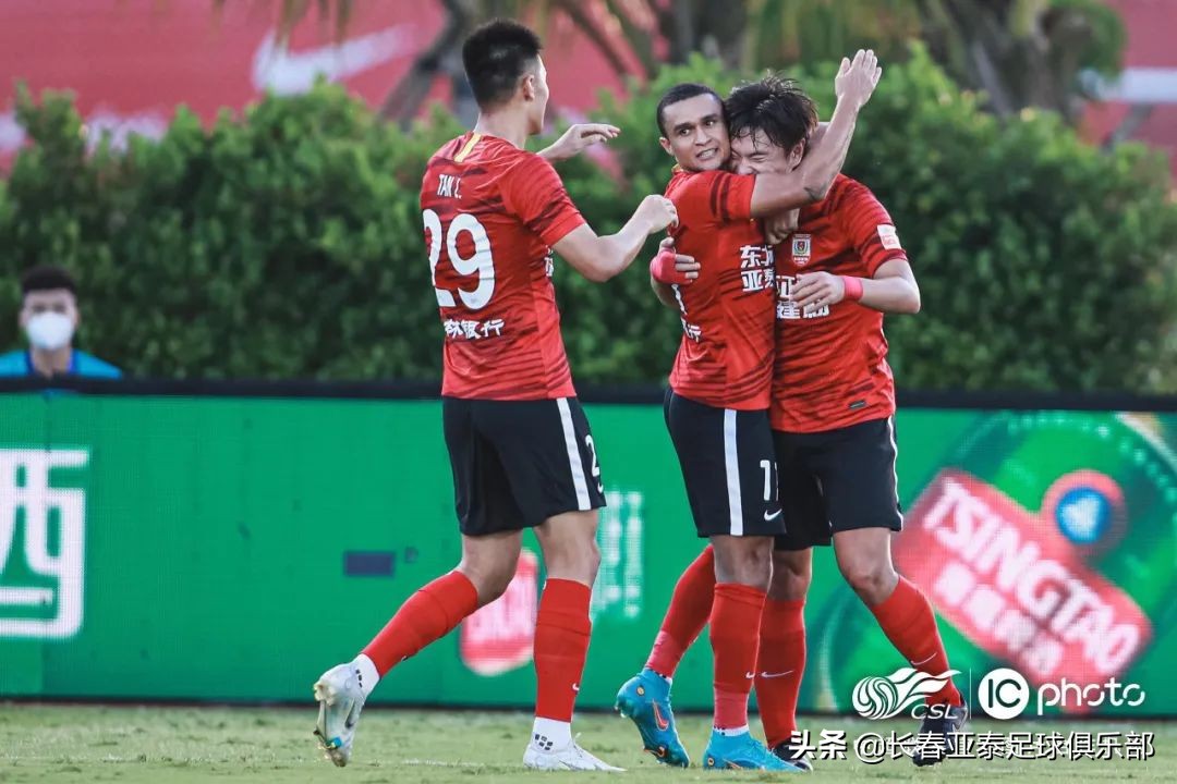 长春亚泰陈洋赛后,广州队对长春亚泰比赛结果