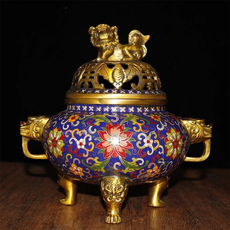 乾隆时期景泰蓝特征,清朝景泰蓝鉴定要点