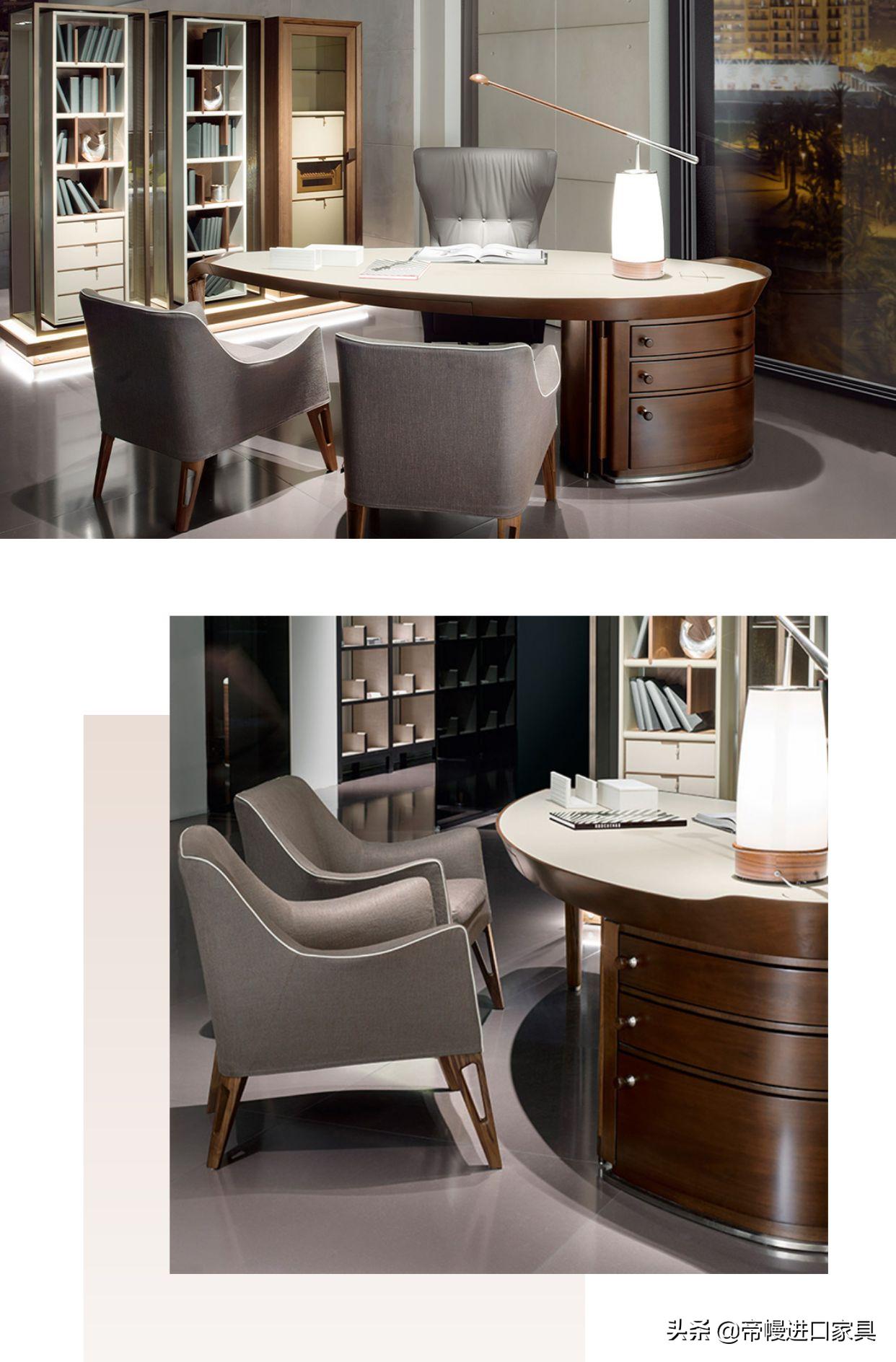 居家办公必备的办公桌图片大全！进口办公桌一览