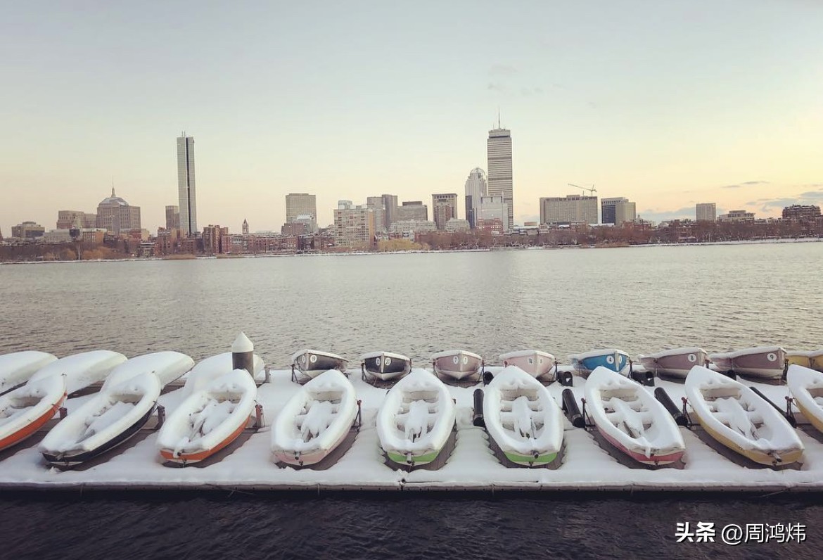 冬日波士顿查尔斯河的倒影,波士顿小众好玩的地方推荐