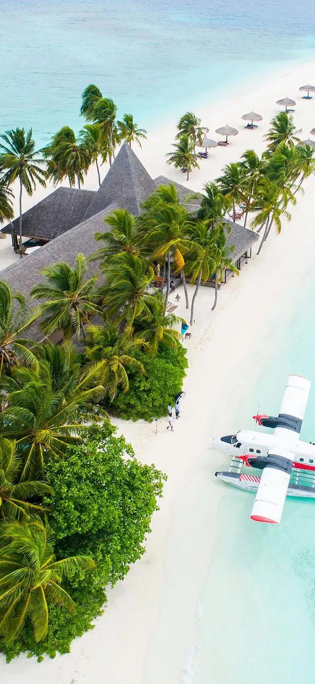 美丽的碧海蓝天壁纸,2018蓝色大海夏天壁纸