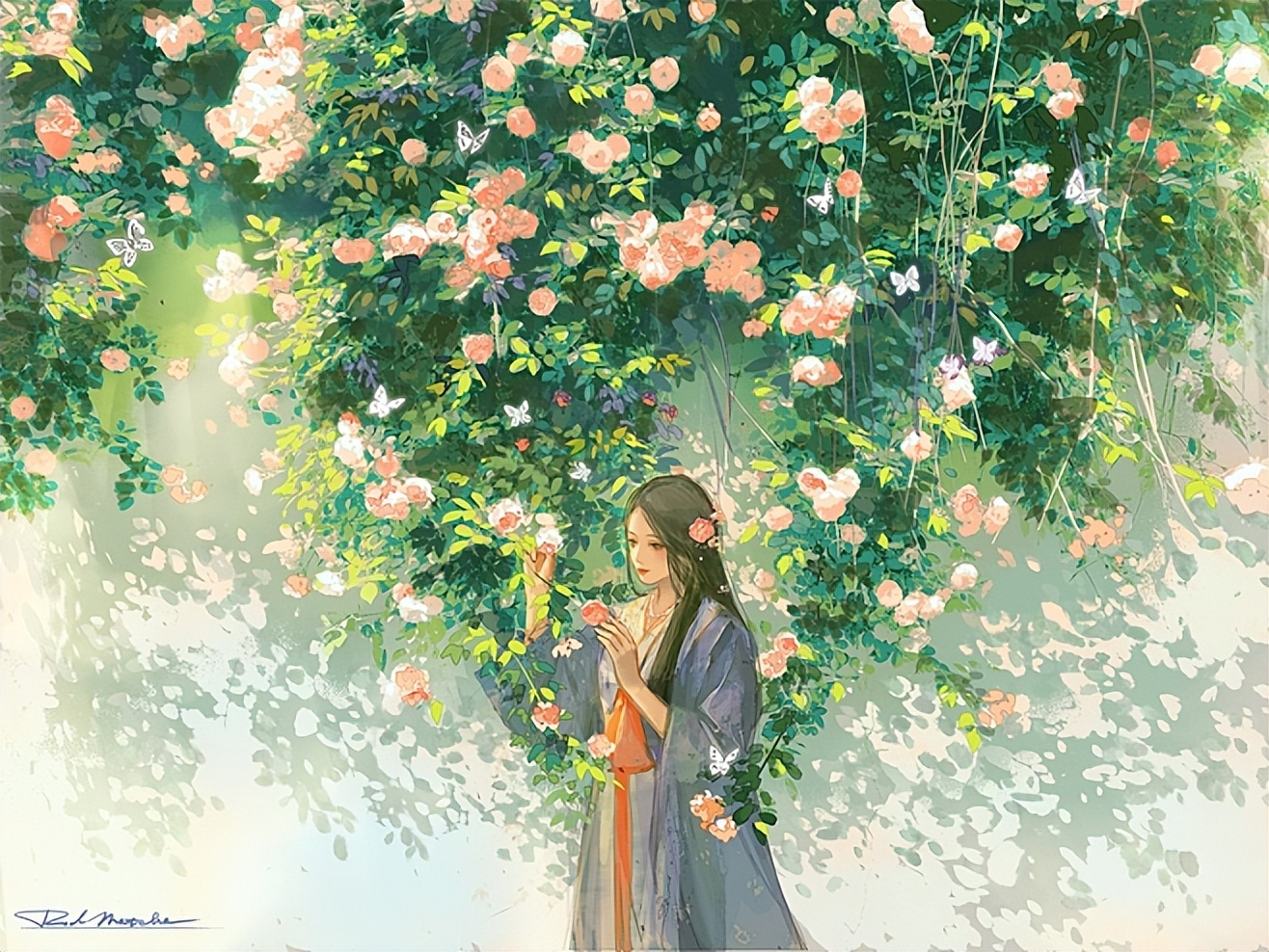 十首最美春日诗词邂逅最美春愁,意境唯美的春日诗词