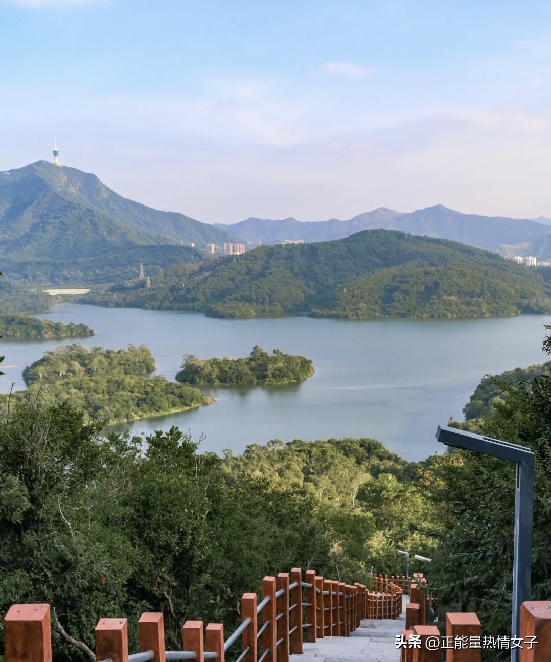 深圳市罗湖淘金山绿道登山口,深圳淘金山绿道海拔高