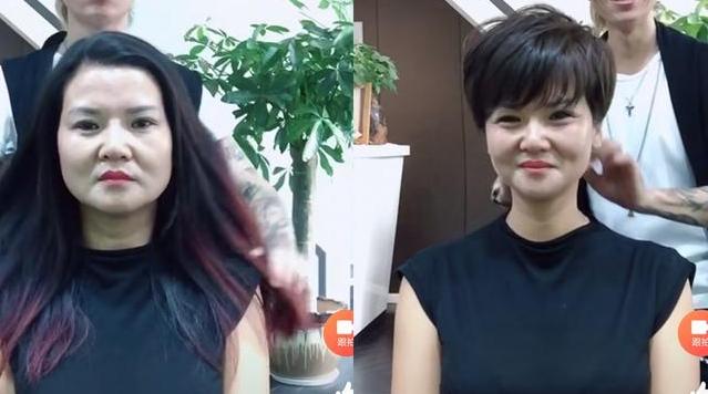 大圆脸脖子短适合长发还是短发,脖子短的人适合什么短发发型