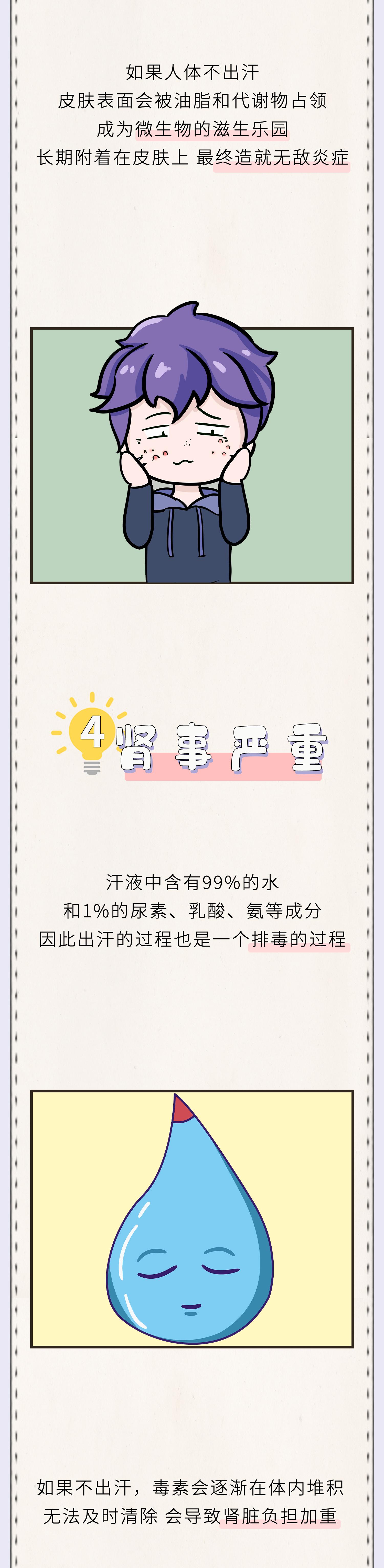 运动不爱出汗什么原因,如果人不睡觉会怎样