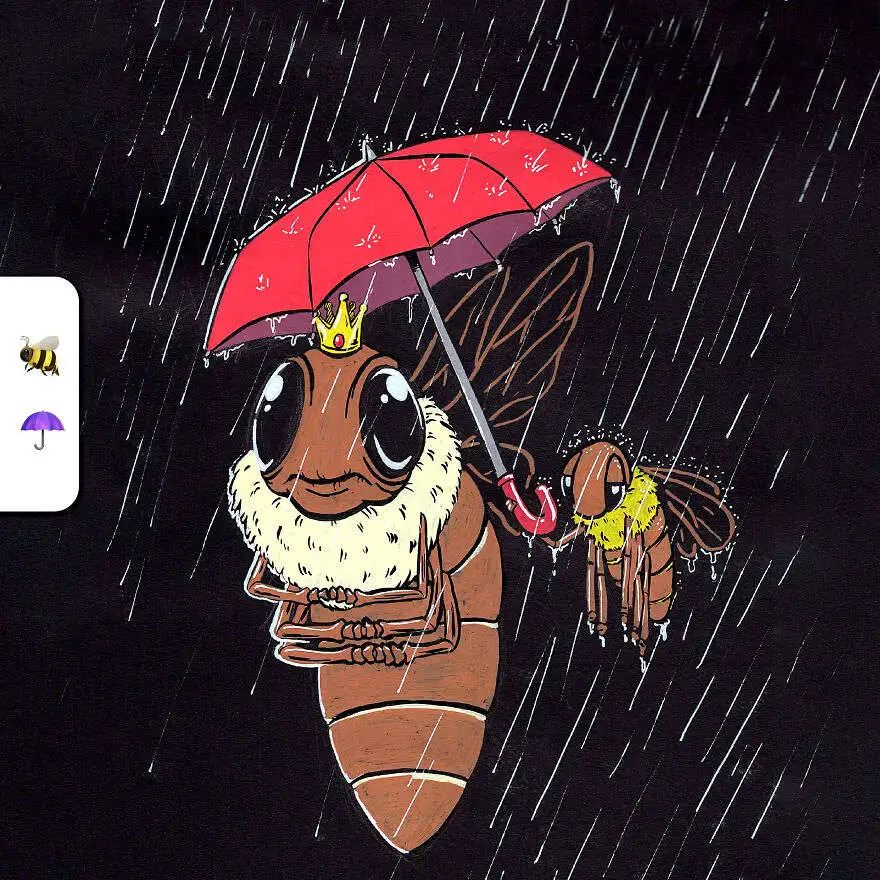 法国插画师魔改emoji爆火外网！惊艳网友：大神没有创作瓶颈吗…