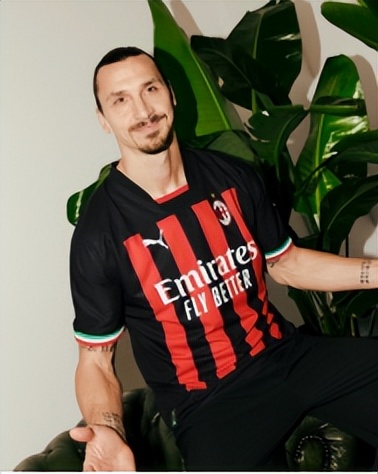 ac米兰队服puma,米兰红黑队服