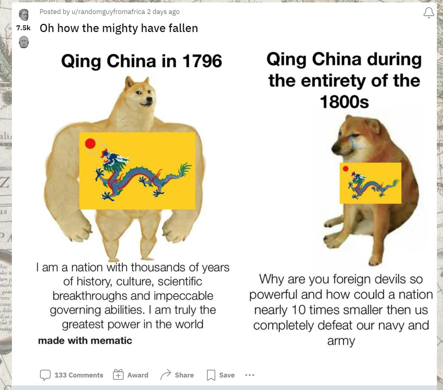 早期的清朝vs晚期的清朝,历史上的清朝vs事实上的清朝