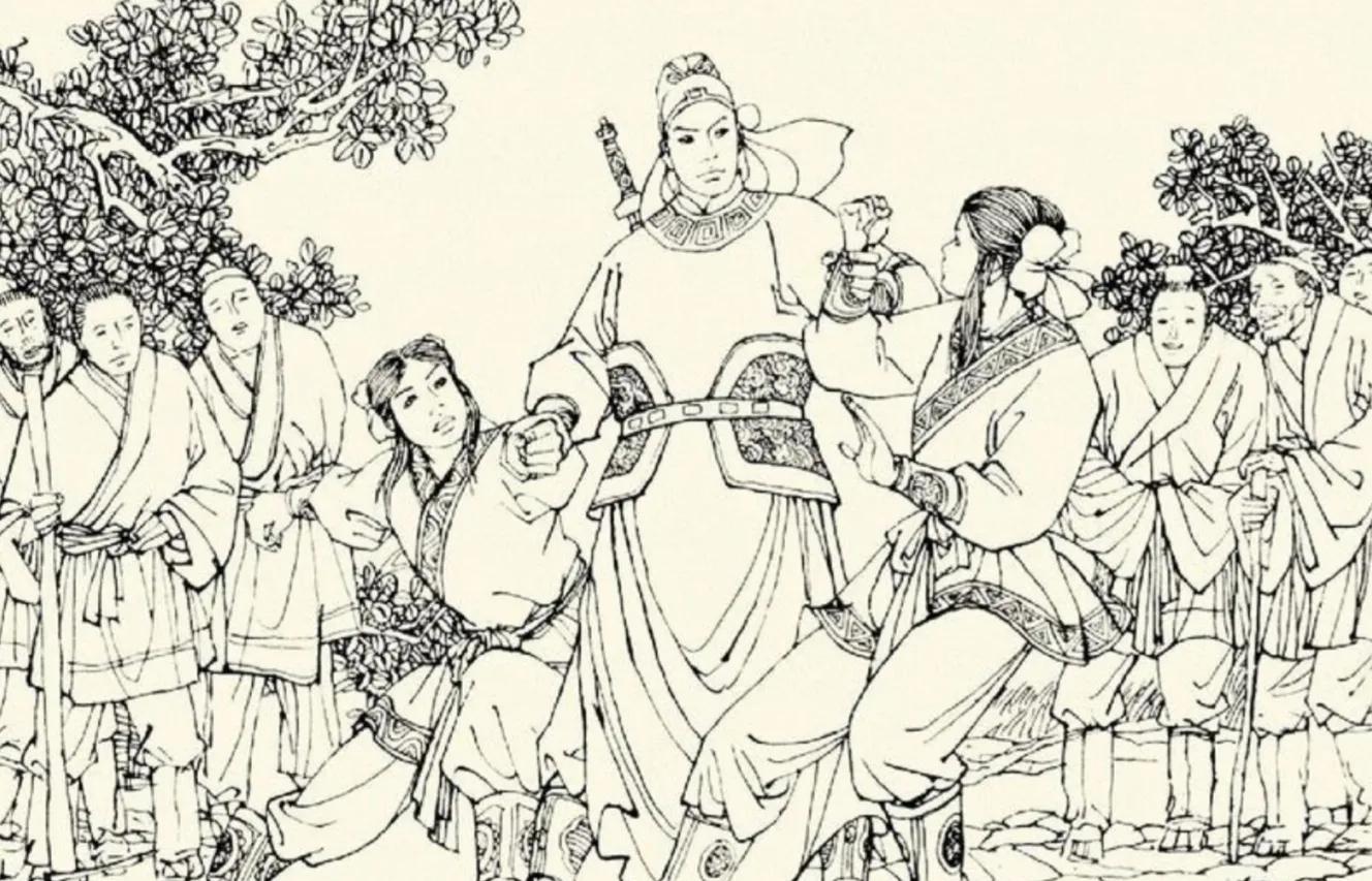 呼延庆被救后续,呼延庆大破牛角阵