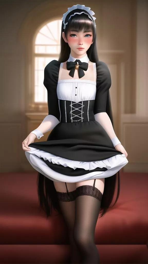 二次元3d动漫美女壁纸手绘,ai二次元壁纸动漫美女