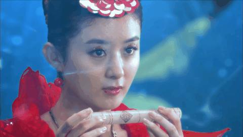 赵丽颖的追鱼传奇几几年的,追鱼传奇中的美人鱼