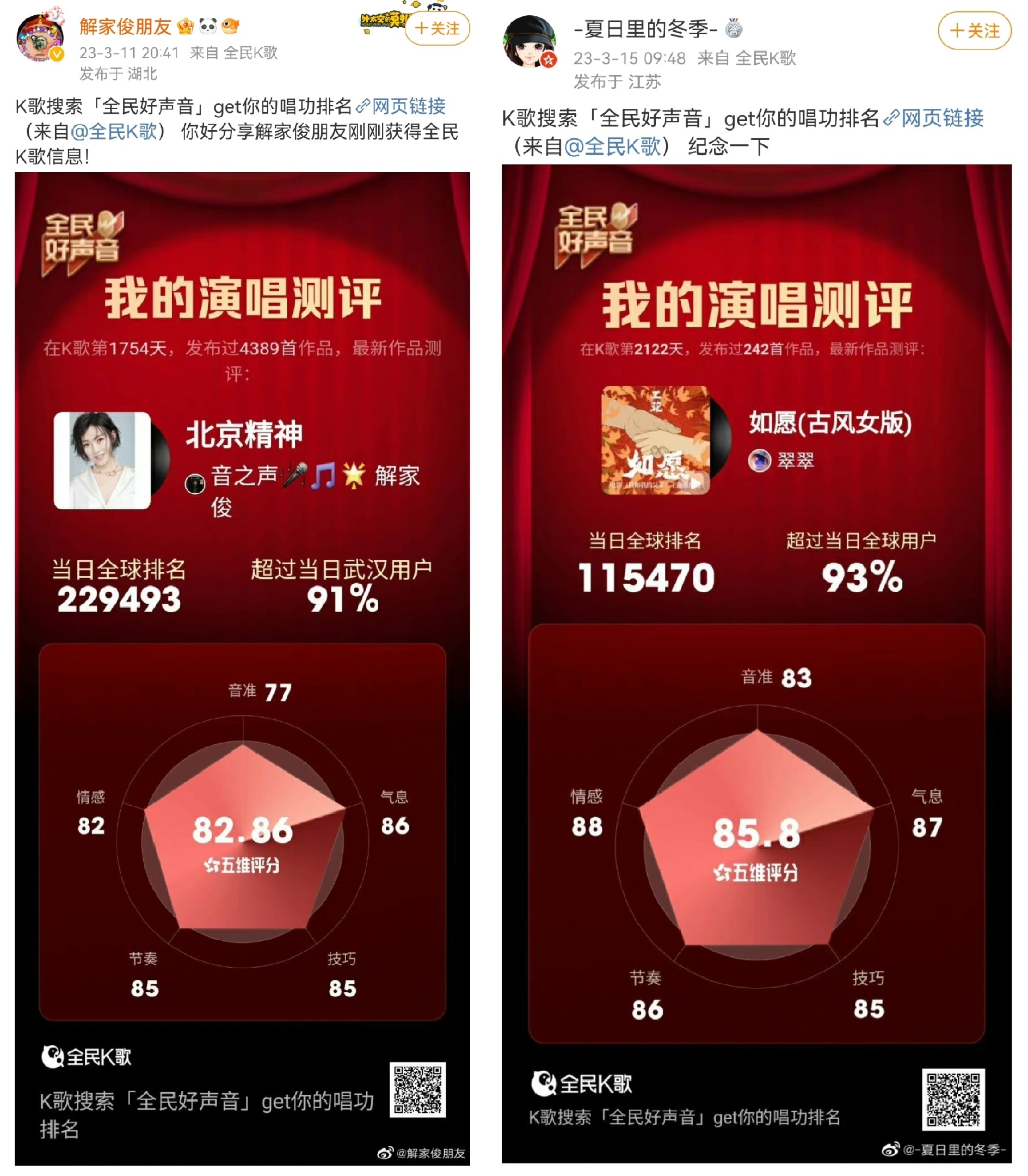 全民k歌全民好声音排行榜准吗,全民k歌全球好声音榜如何查看