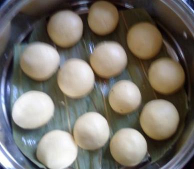 松花团子怎么做不粘手,人间仙果的做法大全