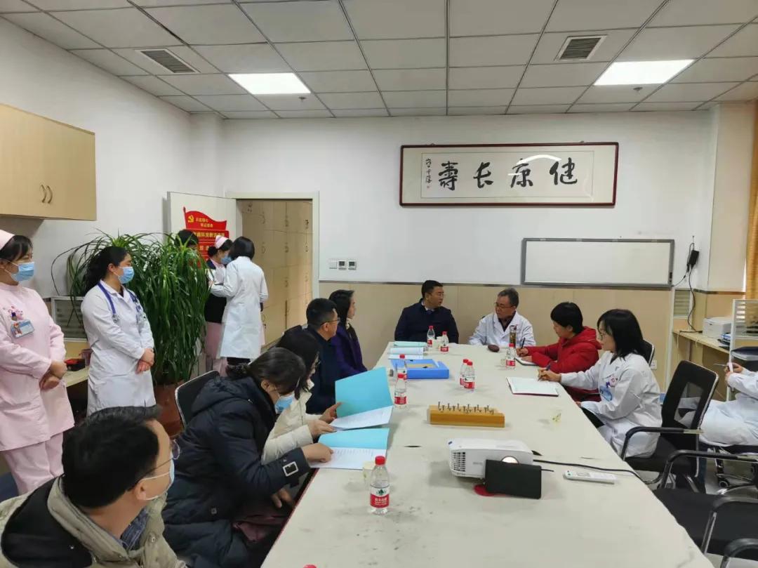 太原市二院迎接山西医科大学教学基地复审专家组现场考察