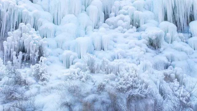 北京的冰瀑景点,北京近郊看冰瀑免费景点