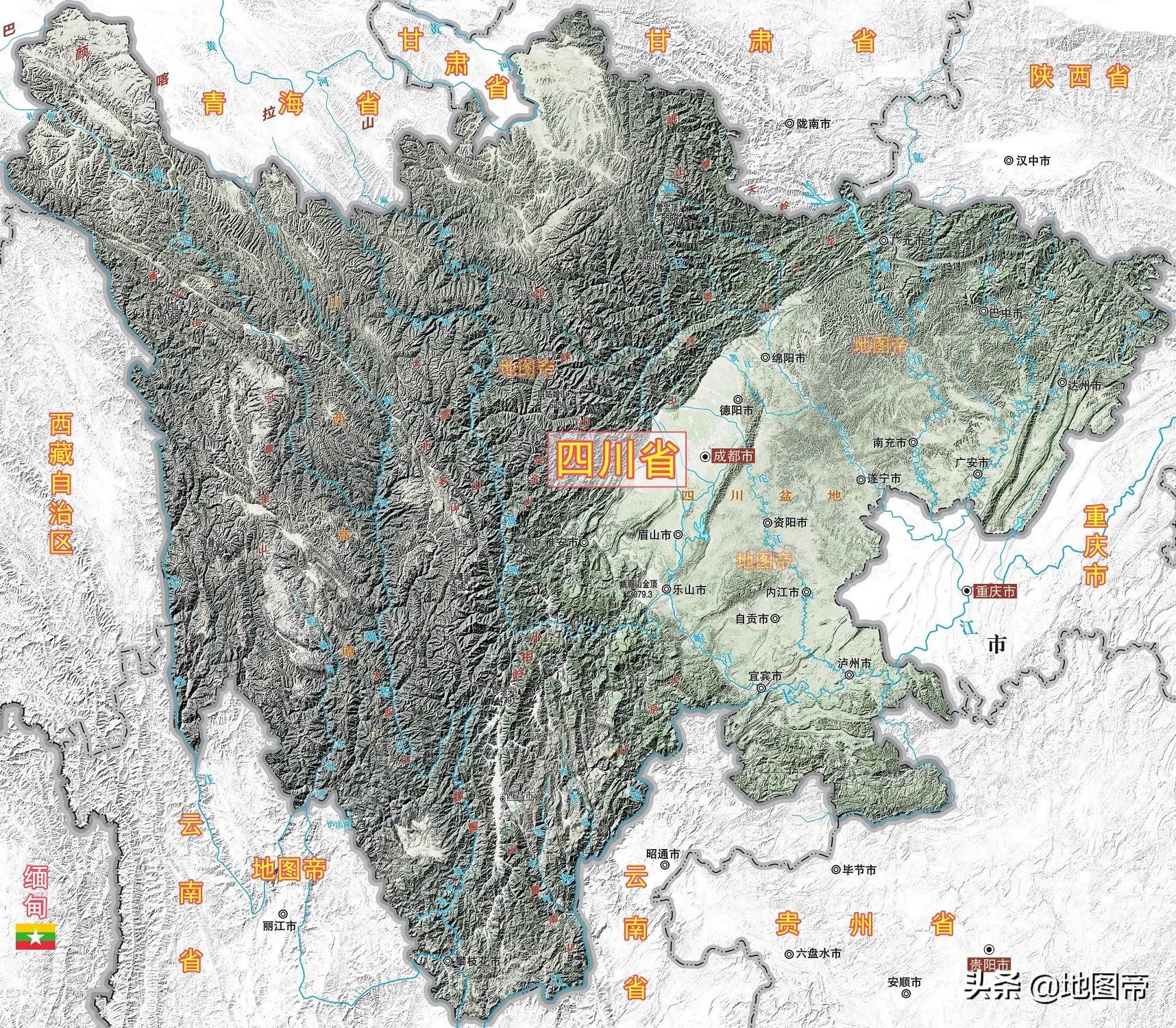 四川地理位置及简介,四川行政区划演变史