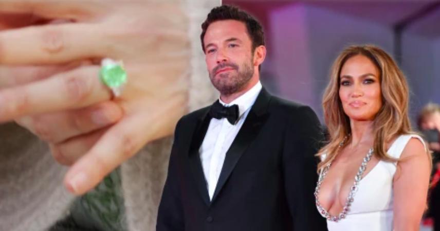 拉丁天后好莱坞男神分手20年再订婚！戴4500万钻戒落泪