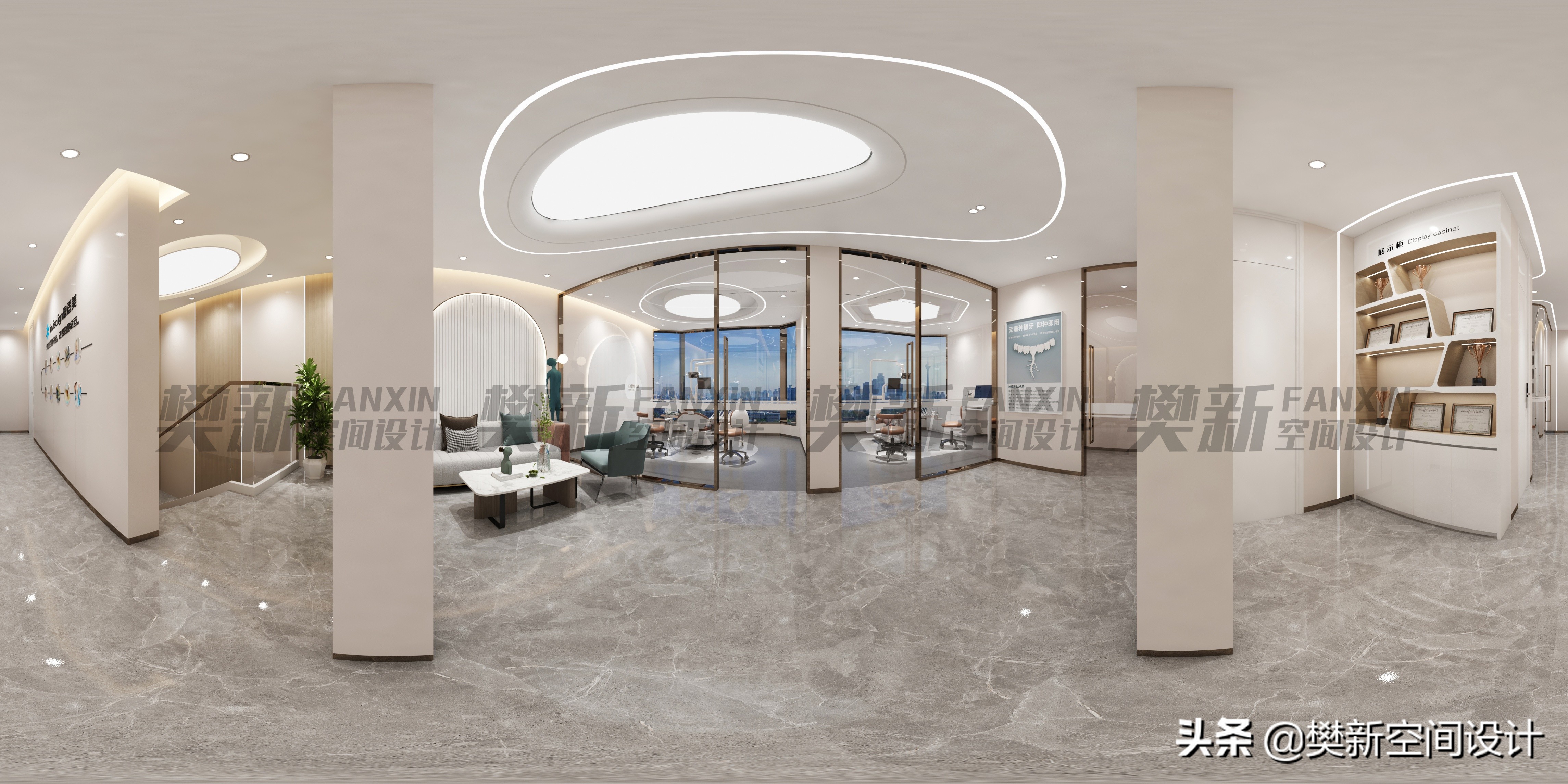 口腔门诊装修设计视频教学,口腔门诊装修设计效果图