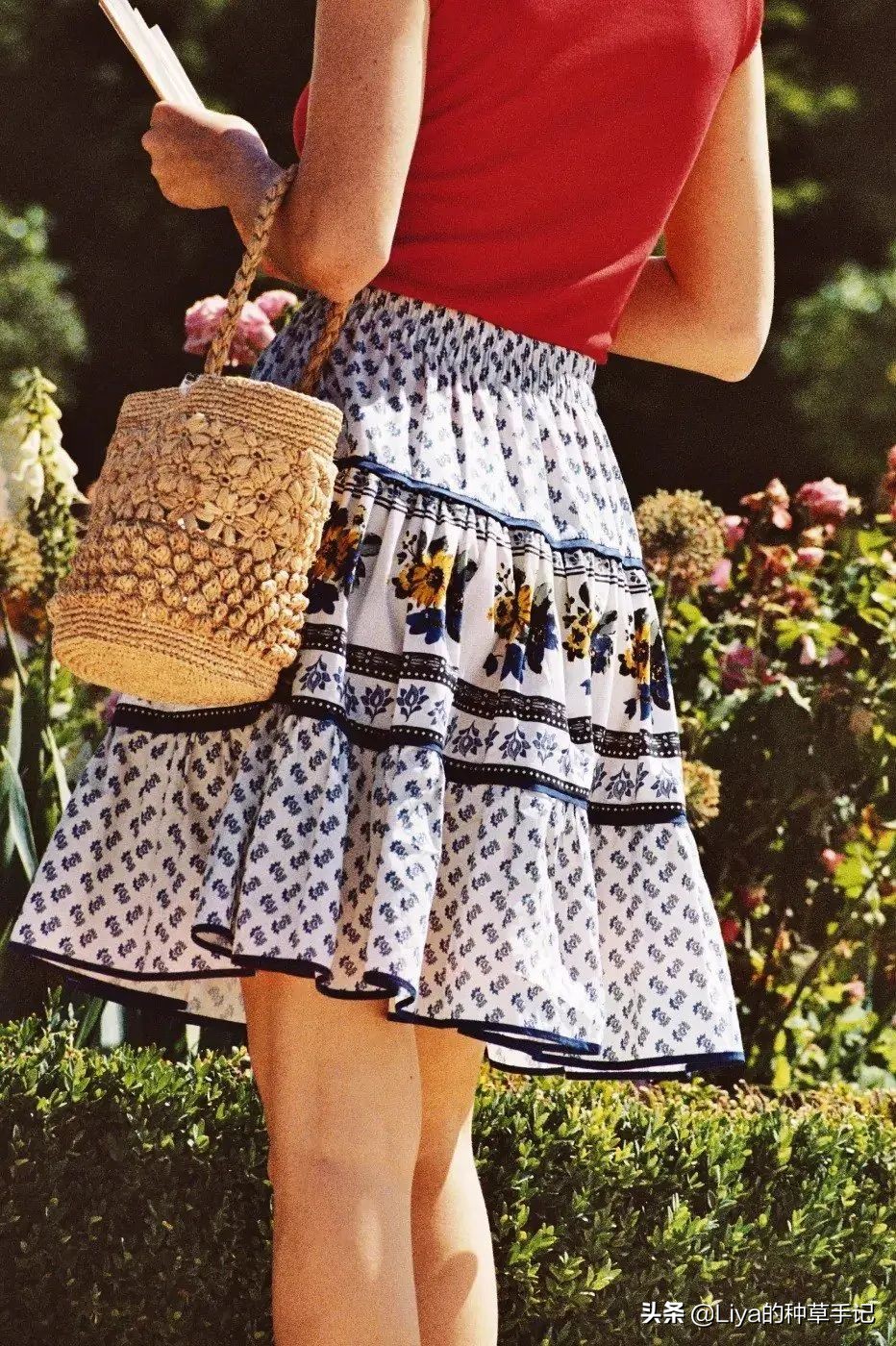 夏天必备的草编包清爽又百搭,草编包高级感时尚漂亮