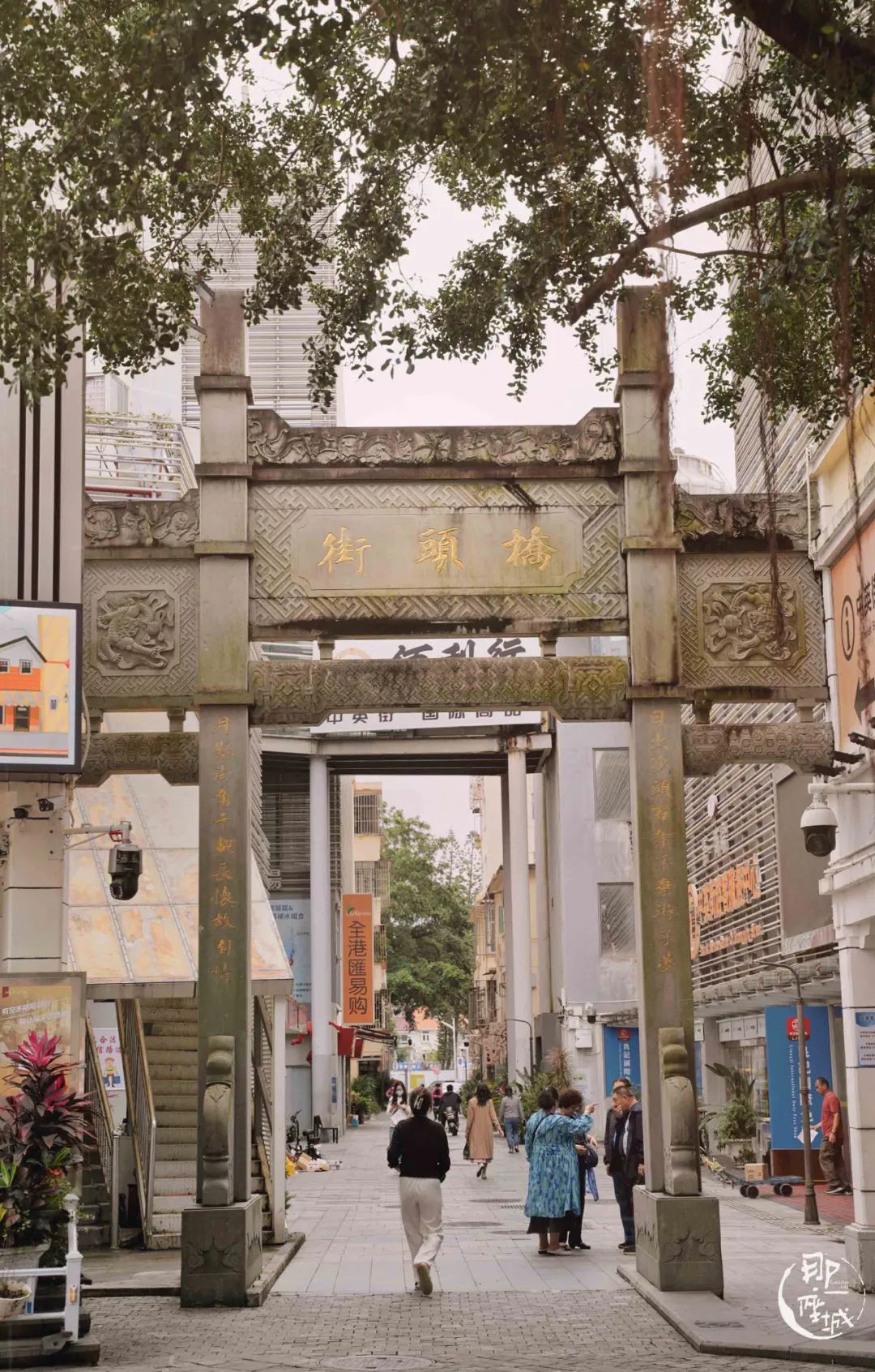 香港和深圳交界的中英街,香港跟深圳最近的地方中英街