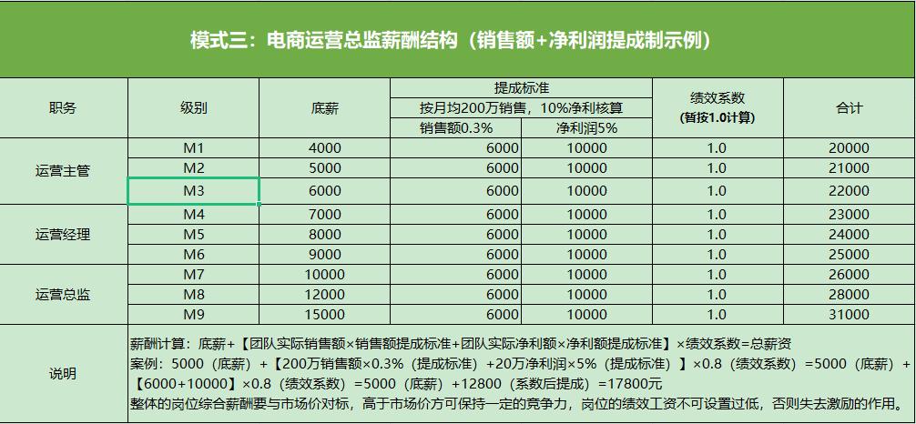 电商公司运营总监的工作职责,电商运营总监绩效考核方案设计