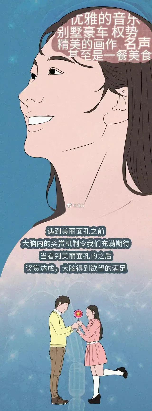 漫画：人类为何喜欢和长相好看的人交配繁衍？
