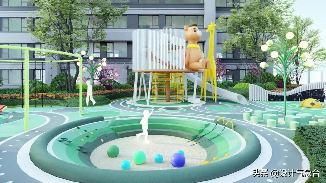 滑梯儿童房间小空间设计,室内儿童游乐场如何设计