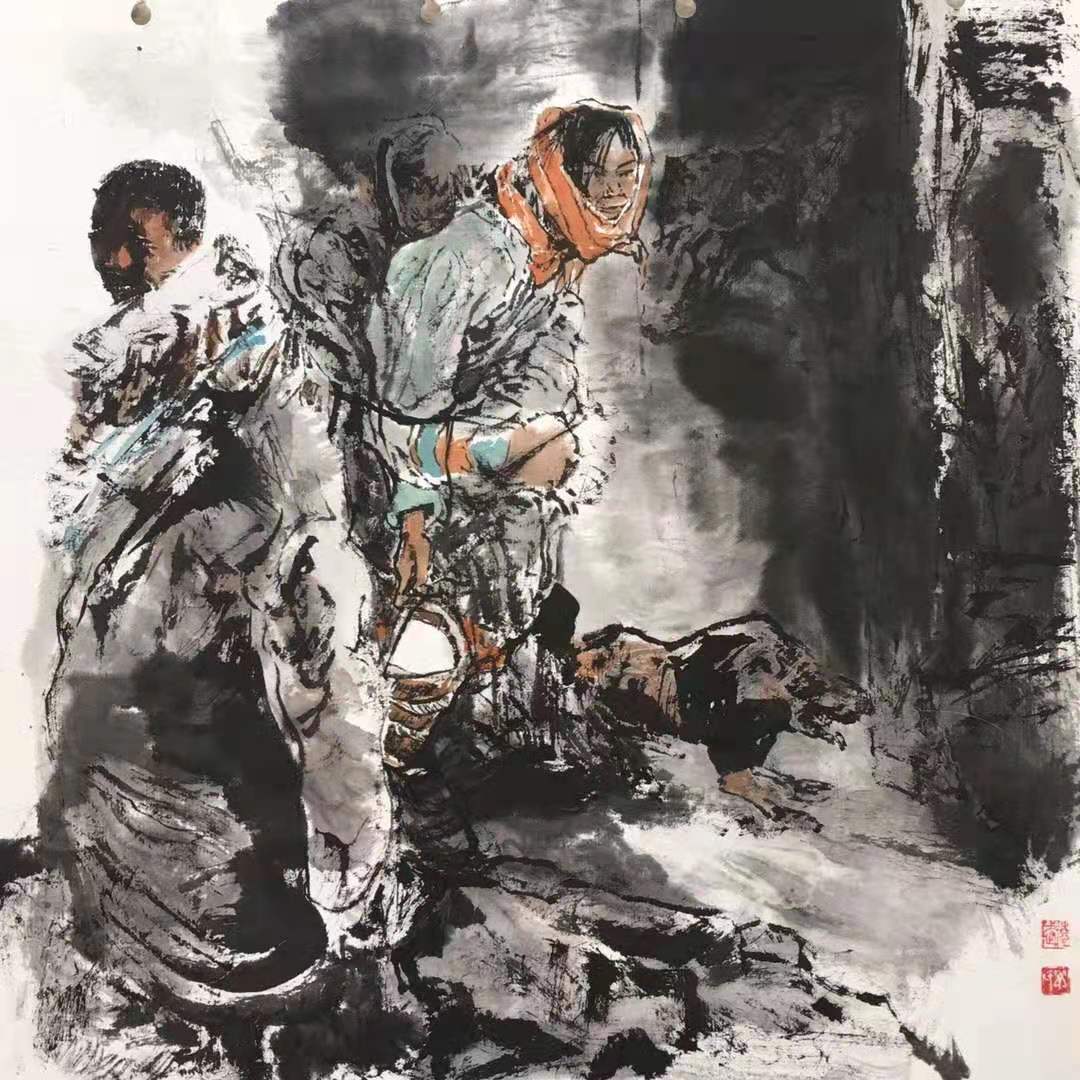 丁德武作品,丁德武画家