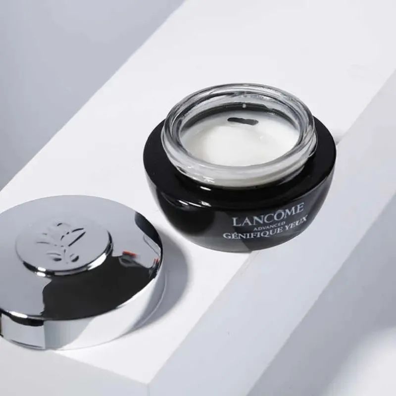 新款兰蔻小黑瓶眼霜里面有细闪吗,兰蔻菁纯淡纹黑眼圈眼霜