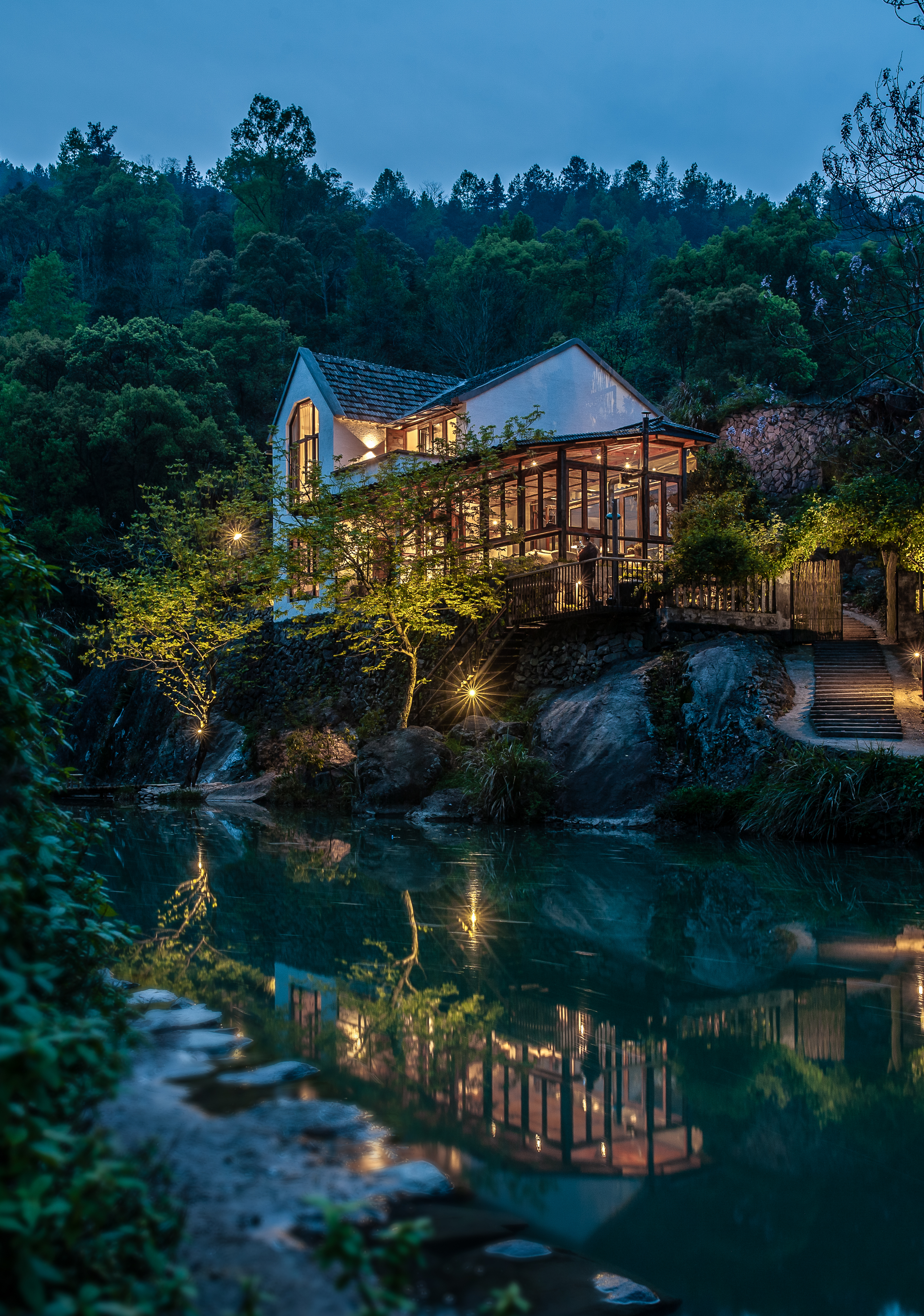 民宿酒店走廊过道设计效果图,民宿酒店家具设计