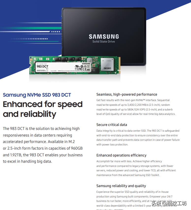 三星最好的固态硬盘m.2,三星各个型号固态硬盘参数对比