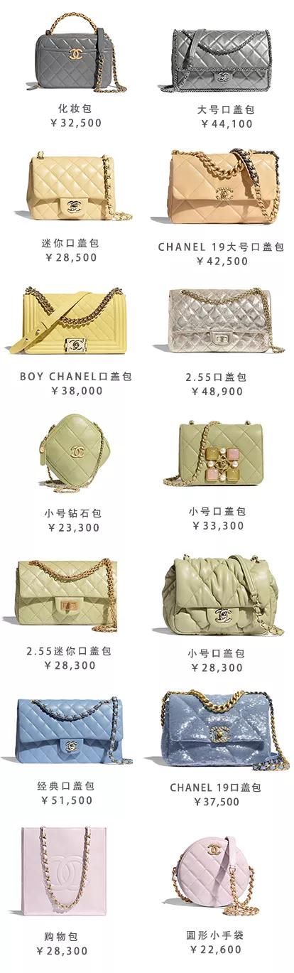 chanel理财,chanel最新报价
