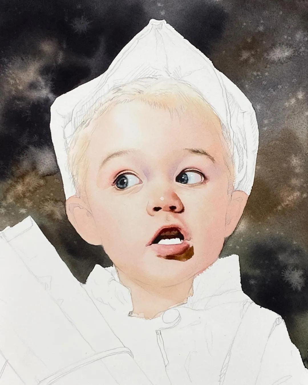 美得让人窒息的水彩,超级惊艳的水彩