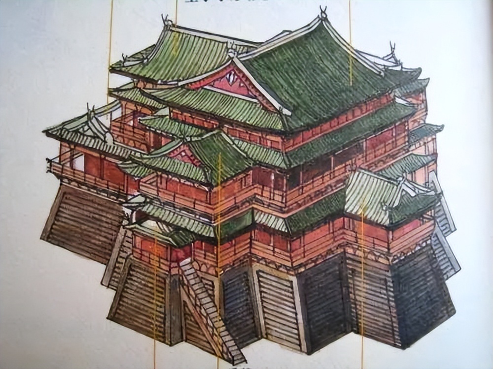 古建结构名称及图解,图释文字