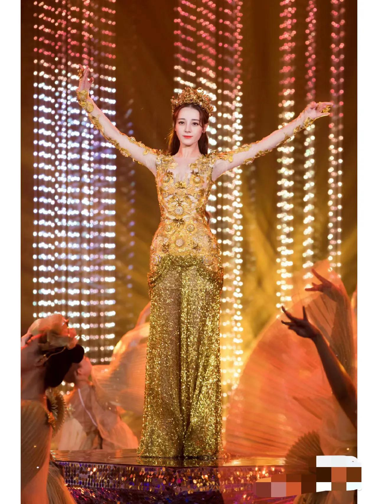 迪丽热巴作为金鹰女神出现很惊艳,迪丽热巴金鹰女神是什么作品