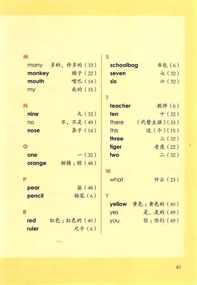 小学一年级英语课本人教版全套,小学英语一年级上册课本电子版