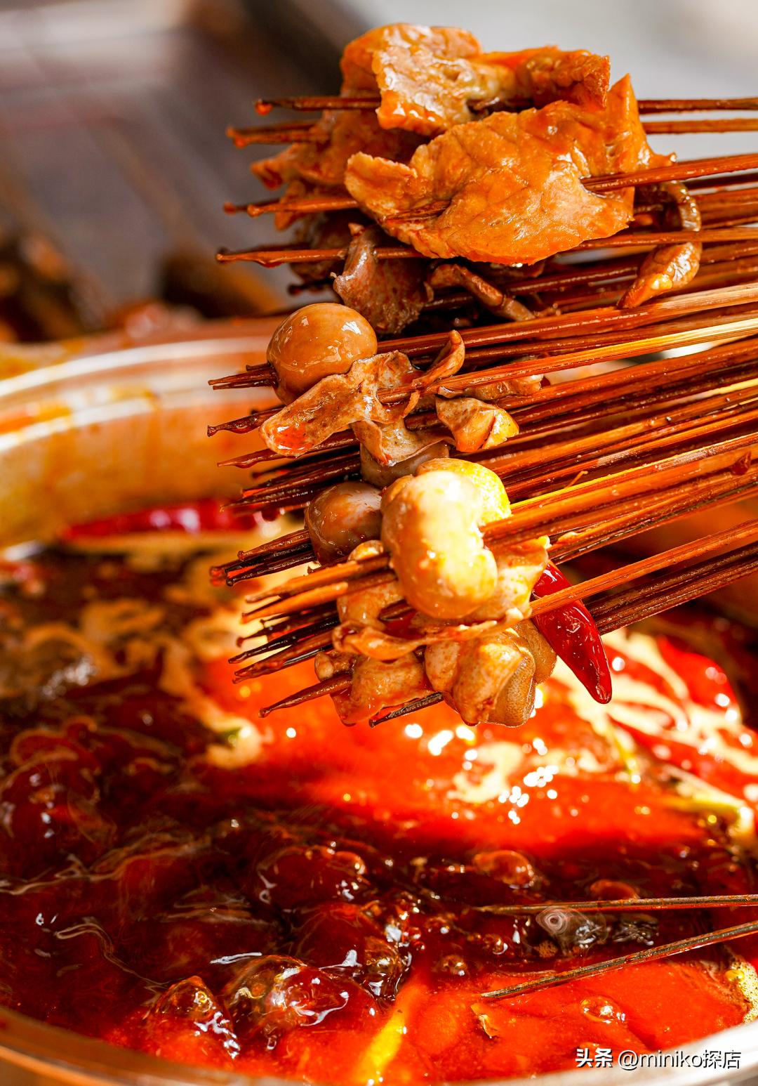全成都最好吃最火的串串,成都红牌老字号网红串串