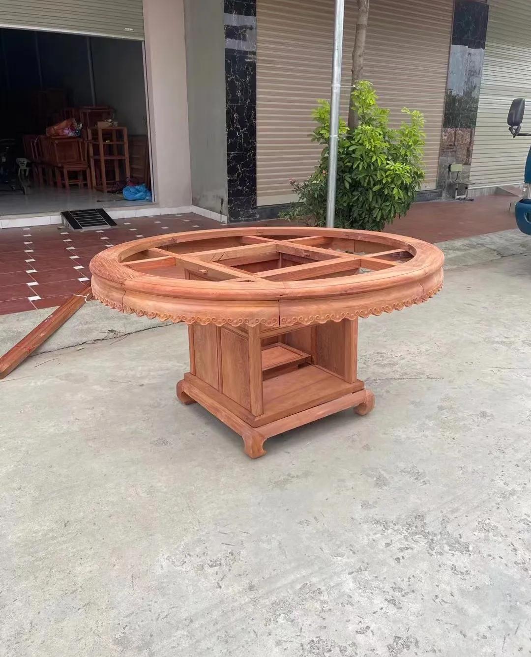 广西缅甸花梨沙发国色天香10件套,缅甸花梨餐桌配国色天香椅子