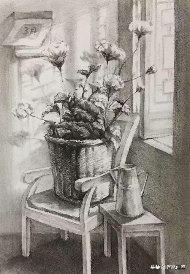 清华美院素描静物,清华美院2016年校考素描