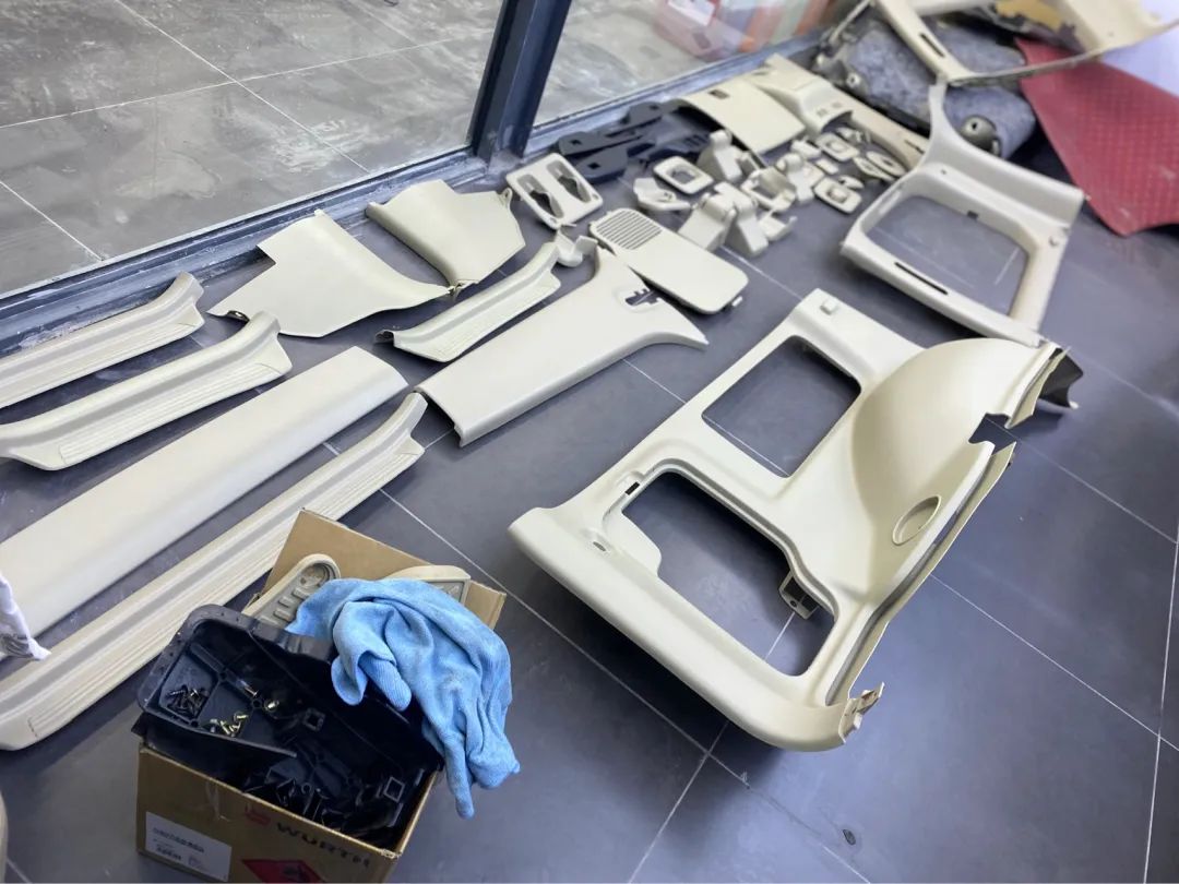 07款lc100翻新全过程,专门修复老车lc100